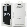 DKNY DKHMP16XSNYACH iPhone 16 Pro Max 6.9 czarny/black hardcase Silicone White Printed Logo MagSafe